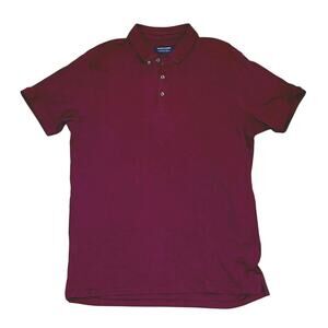 Denim & Flower Burgundy Coller Men’s T-Shirt Size XL